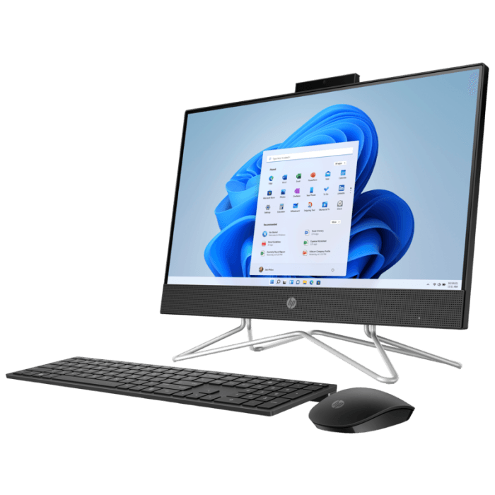 HP All-in-One 22-dd1063nh PC, Intel Core i5 1135G7, 4GB DDR4 3200 RAM, 1TB HDD, Windows 11 Home, 21.5" FHD All-in-One Computer